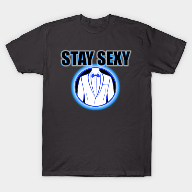 Stay Sexy! with Estie logo on back by ridingwithestie